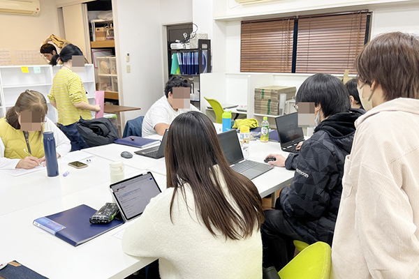 事務訓練風景