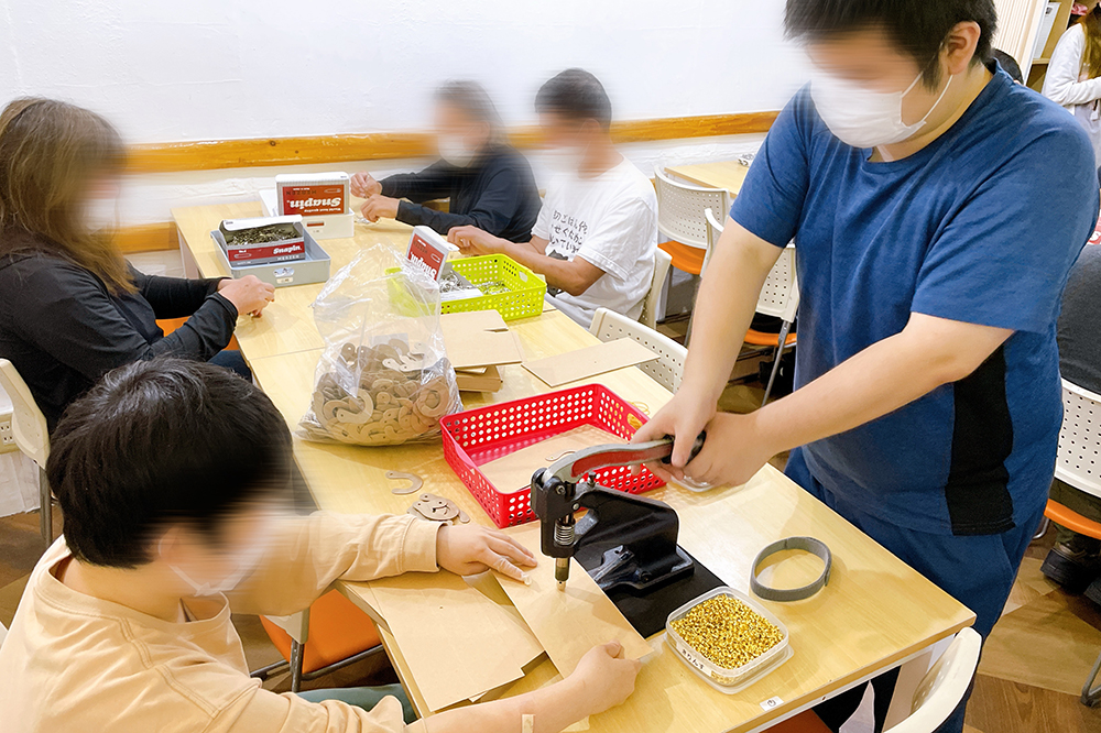 軽作業の様子