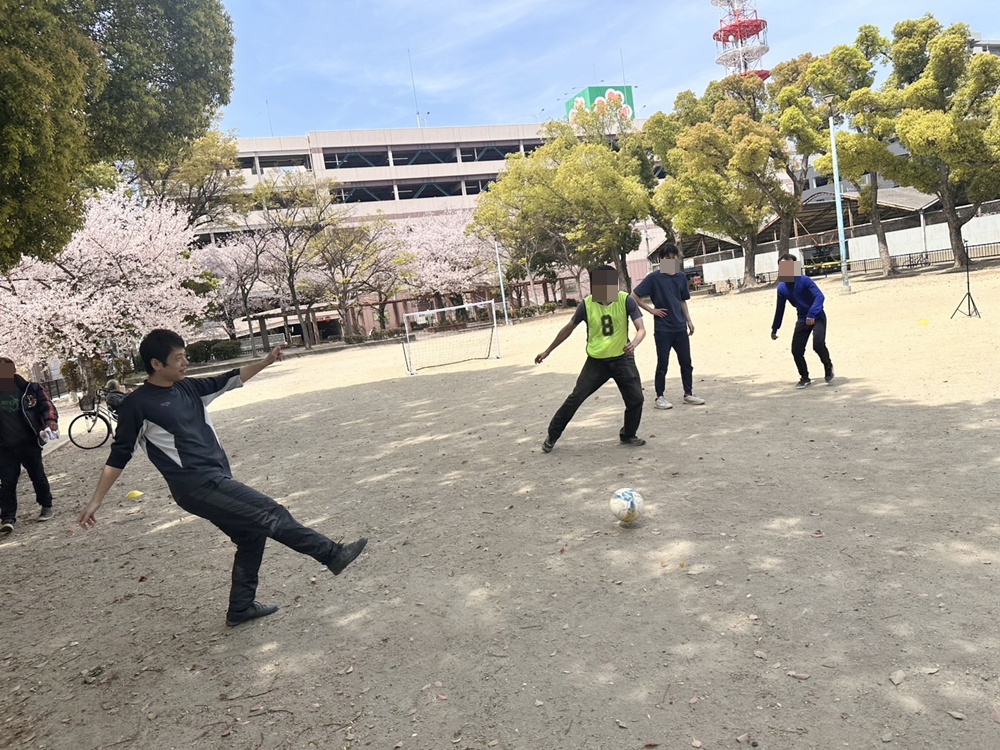 サッカー風景