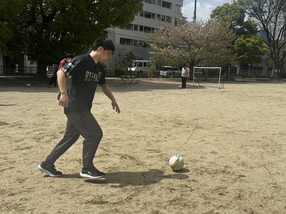 サッカー風景